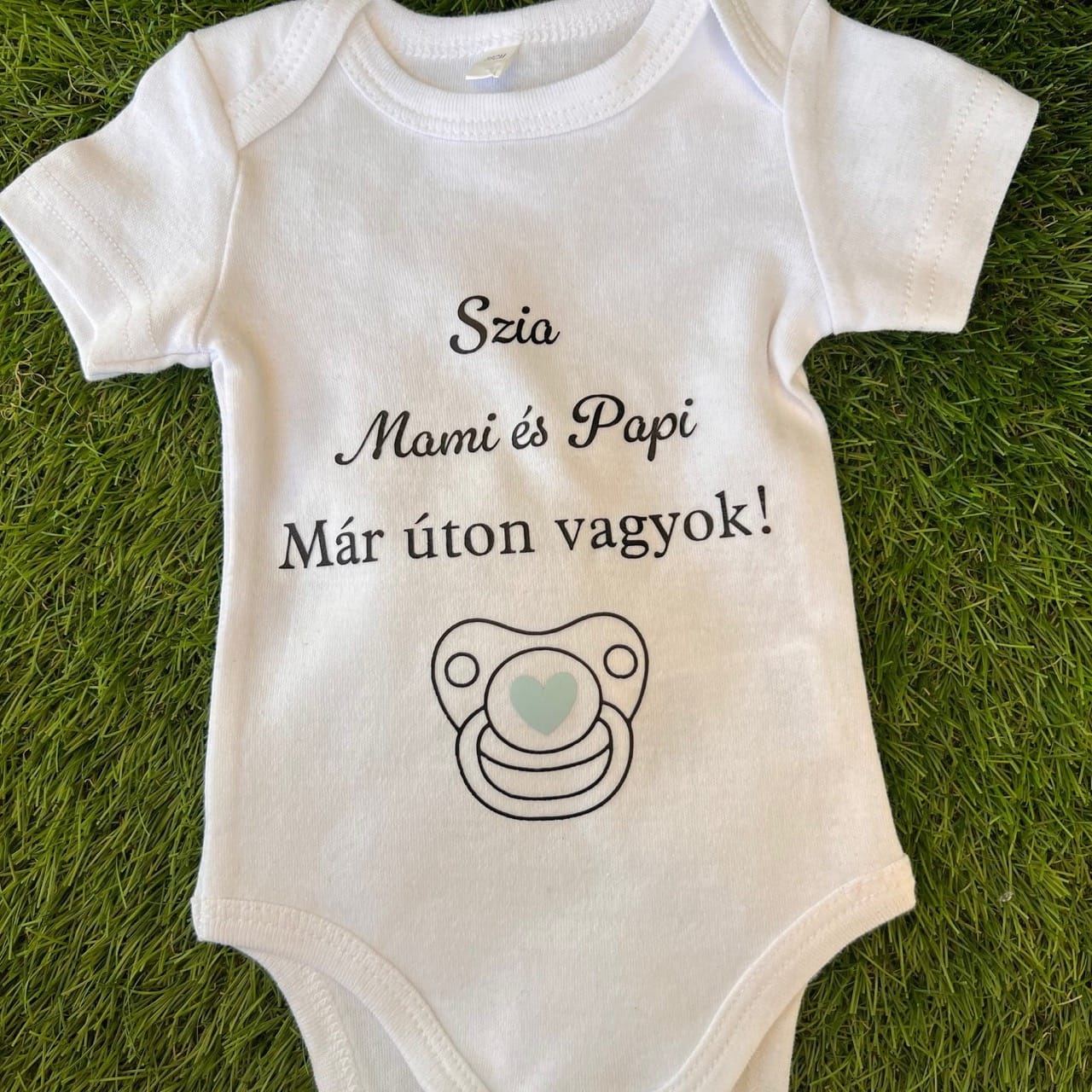 Bababejelentés a nagyszülőknek.