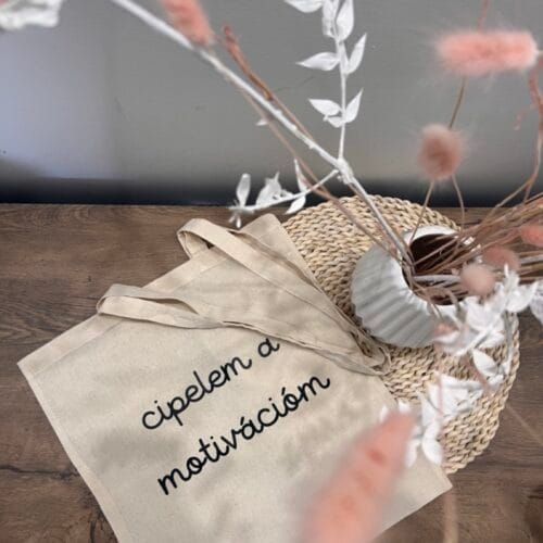 motivációs vászontáska