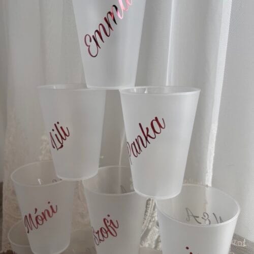 Repohár a lánybúcsúra, legénybúcsúra és köszönőajándék a vendégeknek.