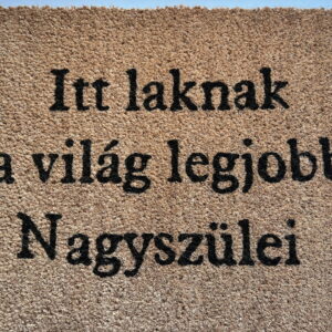 Nagyszülős lábtörlő