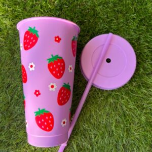 Strawberry tumbler