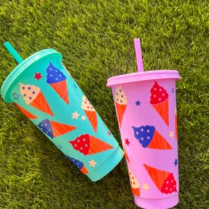 Fagyi mintás tumbler