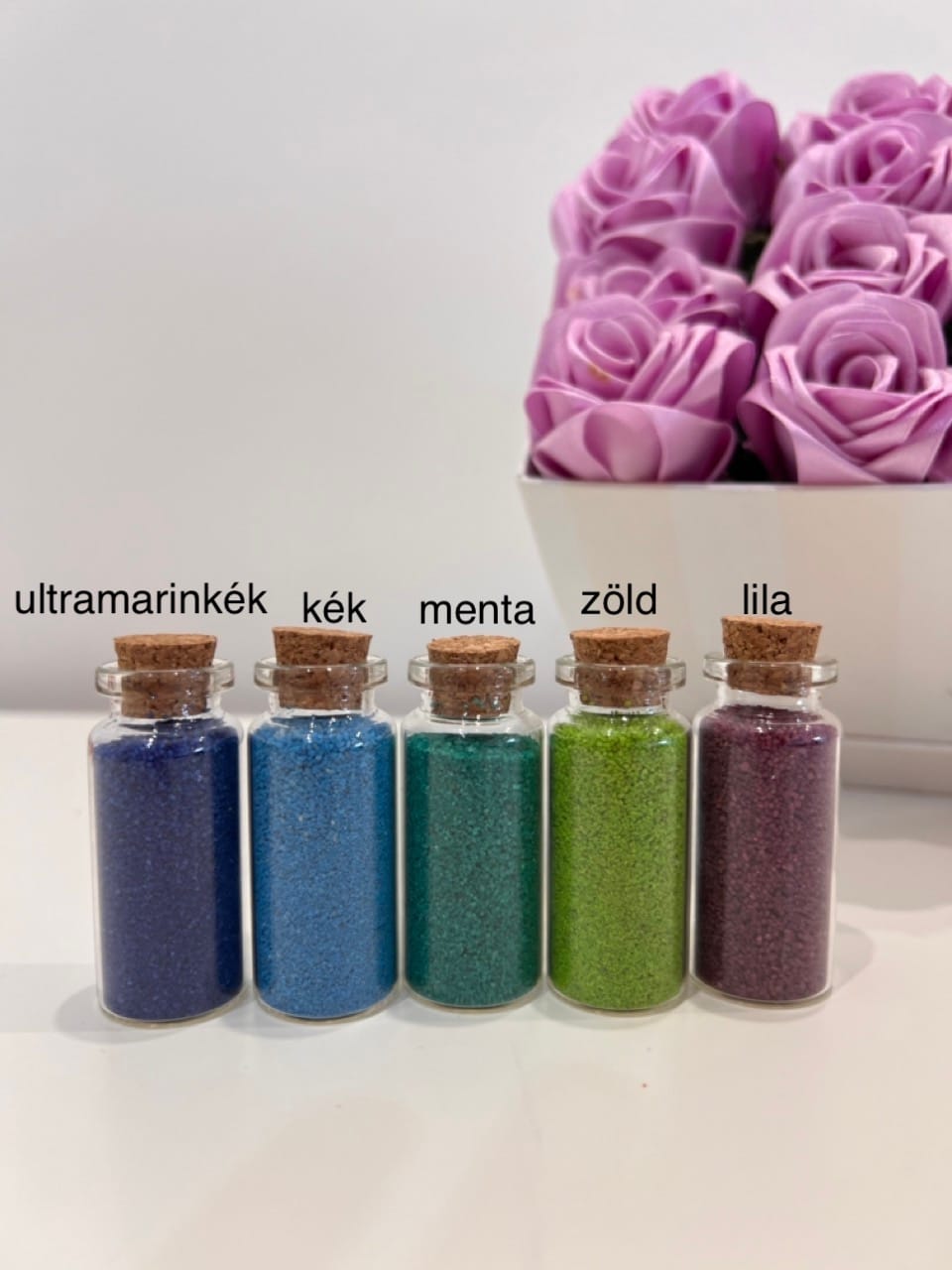 Üvegszív homokceremónia szett - Image 4